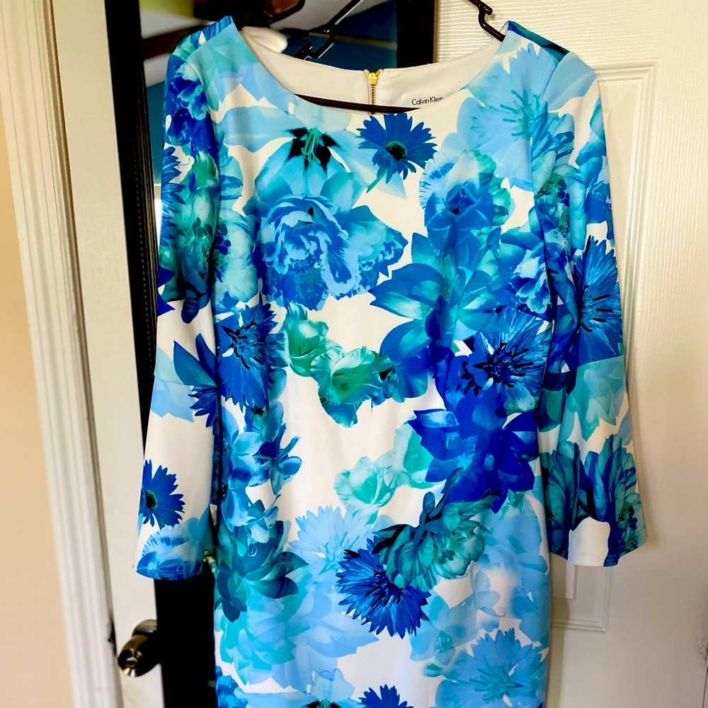 Multicolor flower dress